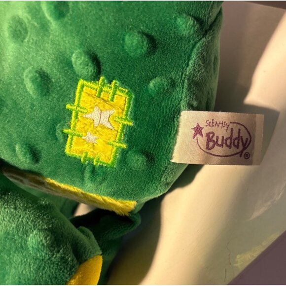 Scentsy Buddy Croc Plush Toy Alligator Green & Yellow 2014 - Picture 5 of 8